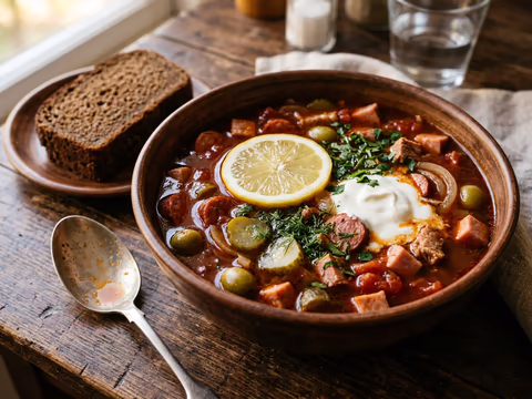 Solyanka with Pork